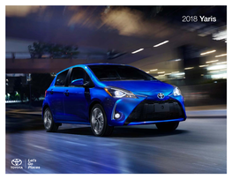 MY18 Yaris Ebrochure