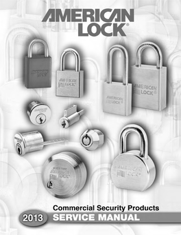 American Lock Service Manual