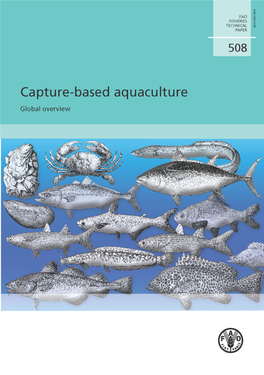 Capture Based Aquaculture