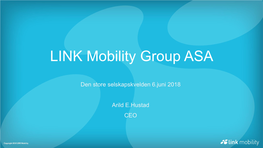 LINK Mobility Group ASA