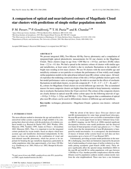 A Comparison of Optical and Near-Infrared Colours of Magellanic Cloud Star Clusters with Predictions of Simple Stellar Population Models