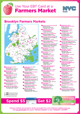 Brooklyn Farmers Markets