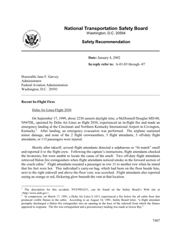 National Transportation Safety Board