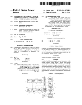 (12) United States Patent (10) Patent No.: US 9.484,078 B2 Reisman (45) Date of Patent: Nov