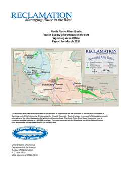 North Platte River Basin Report