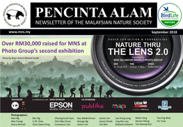 Pencinta Alam Newsletter of the Malaysian Nature Society