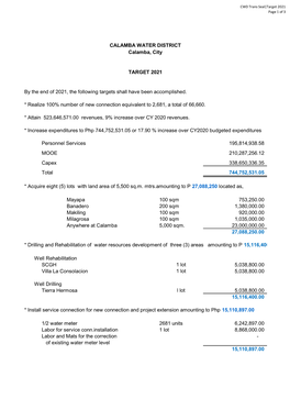 Target 2021 Page 1 of 3