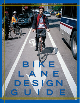 Bike Lane Design Guide