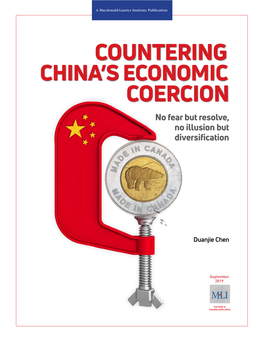 Countering China's Economic Coercion