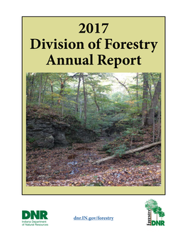 Indiana DNR Division of Forestry 2018 Annual Report