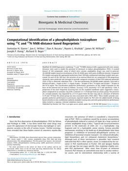 Computational Identification of a Phospholipidosis Toxicophore Using