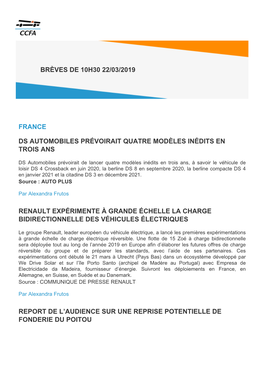 France Ds Automobiles Prévoirait Quatre Modèles
