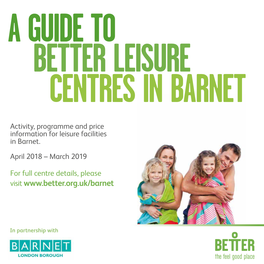 2 Barnet Copthall Leisure Centre