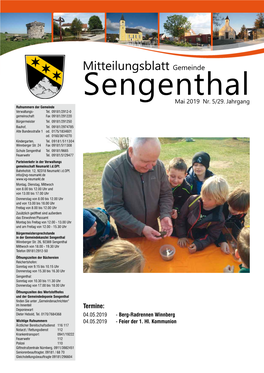 Sengenthal - Mai 2019 