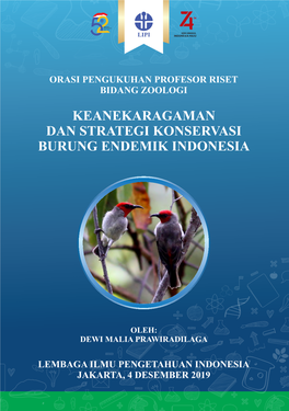 Keanekaragaman Dan Strategi Konservasi Burung Endemik Indonesia