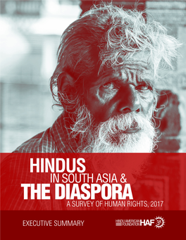 2017 HAF Hindu Human Rights Report, Executive Summary