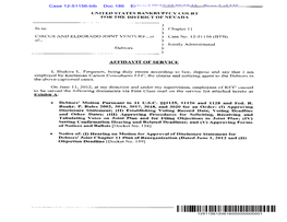 Case 12-51156-Btb Doc 186 Entered 06/16/12 00:02:13 Page 1 Of