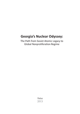 Georgia's Nuclear Odyssey