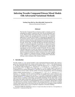 Inferencing Tweedie Compound Poisson Mixed Models With