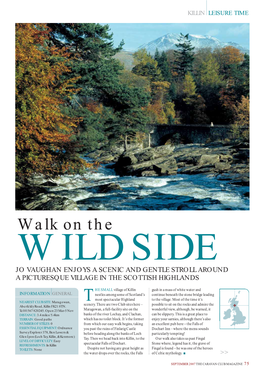 Walk on the WILDSIDE JO VAUGHAN ENJOYS a SCENIC and GENTLE STROLL AROUND a PICTURESQUE VILLAGE in the SCOTTISH HIGHLANDS