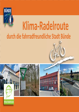 Klima-Radelroute Durch Die Fahrradfreundliche Stadt Bünde Stadt Die Fahrradfreundliche Durch Klima-Radelroute