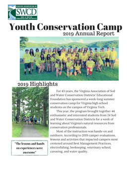 2019 YCC Annual Report