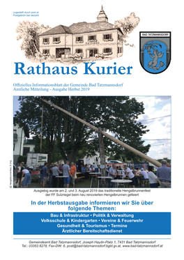 Rathauskurier 2 2019.Indd