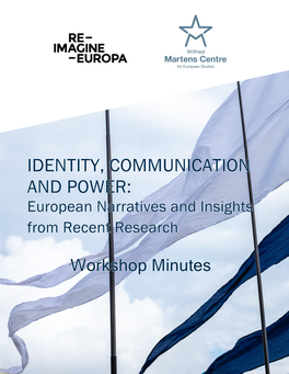 20180925 – Identity Communication and Power