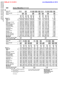 644 Aarau–Menziken (S14)