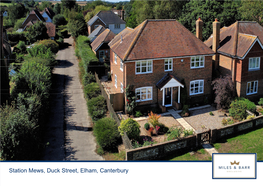 Station Mews, Duck Street, Elham, Canterbury