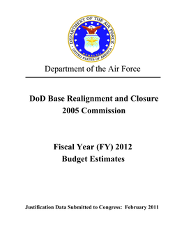 Department of the Air Force Dod Base