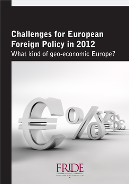 Challenges for European Foreign Policy in 2012