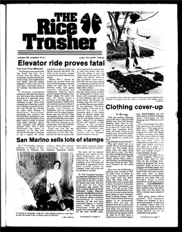 Elevator Ride Proves Fatal