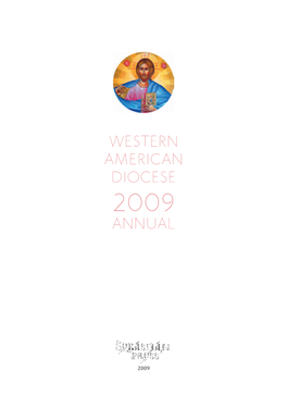 Western American Diocese Annual