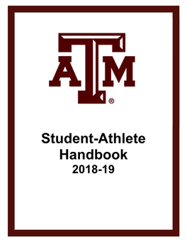 Student-Athlete Handbook