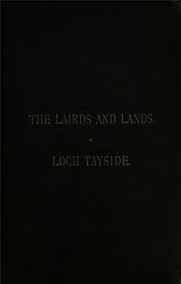 Lairds and Lands of Loch Tayside.Pdf