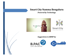 Smart City Namma Bengaluru