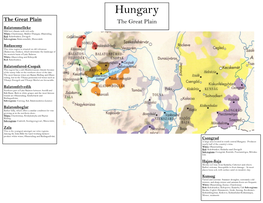 Hungary the Great Plain the Great Plain Balatonmelleke Mild Wet Climate with Rich Soils