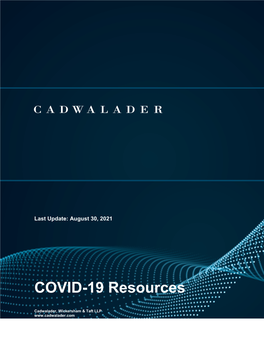 Cadwalader COVID-19 Resources Compendium