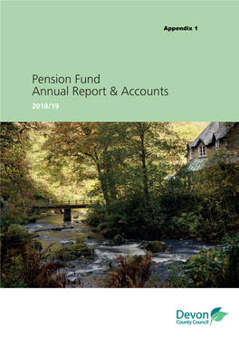 Pension Fund Annual Report & Accounts