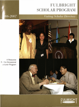 Fulbright Scholars Directory