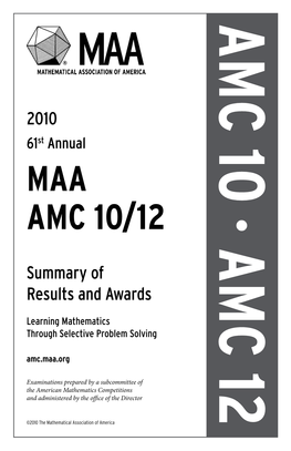 Maa Amc 10/12