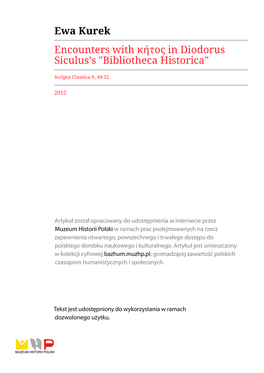 Bibliotheca Historica"