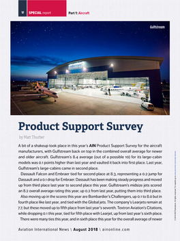 Product Support Survey by Matt Thurber