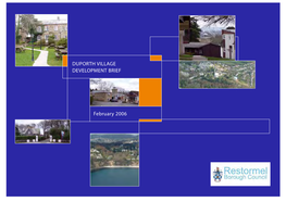 DUPORTH VILLAGE DEVELOPMENT BRIEF February 2006