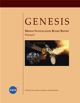 Genesis Mishap Investigation Board Report, Volume I