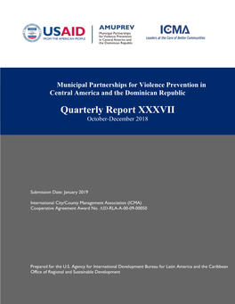 Municipal Partnerships for Violence Prevention in Central America and the Dominican Republic