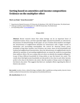 Evidence on the Multiplier Effect