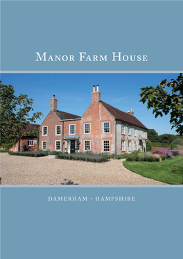 Manor Farm House