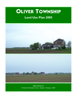 Oliver Township Land Use Plan 2005